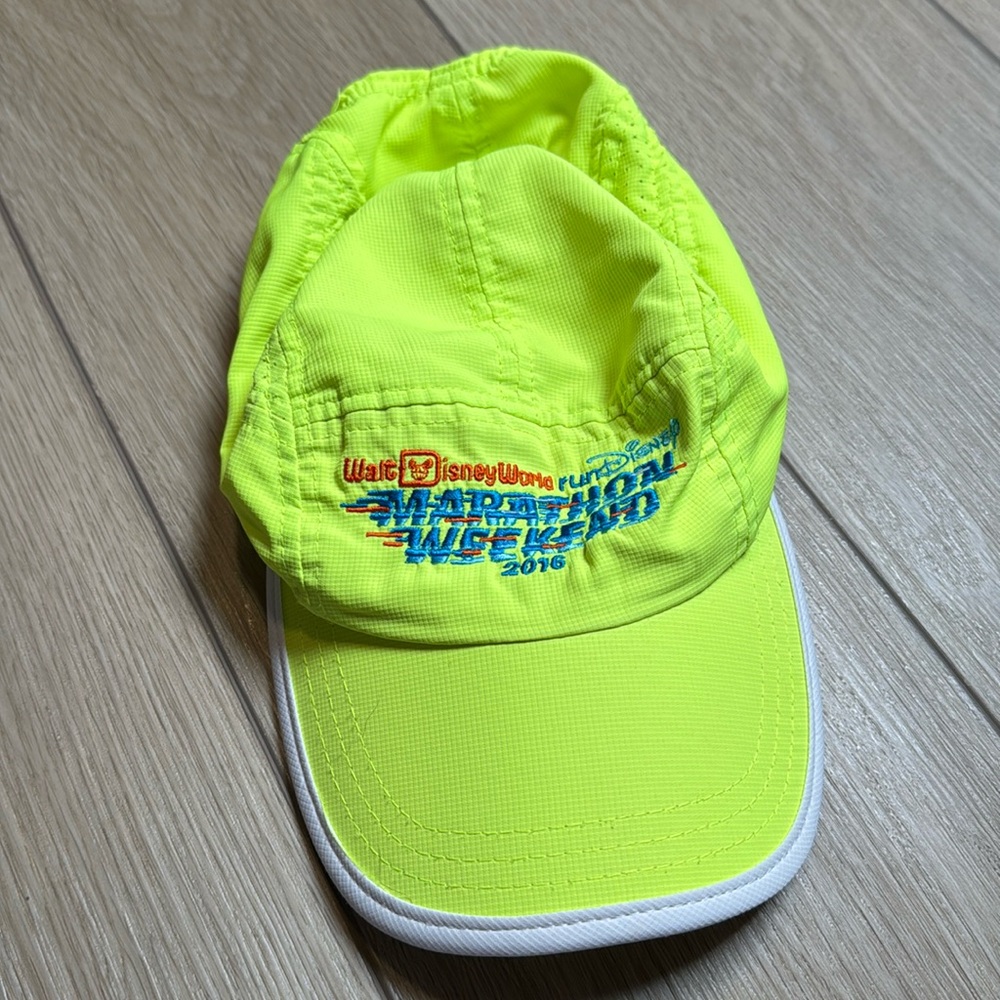 Walt Disney World Marathon Weekend 2016 Neon Hat